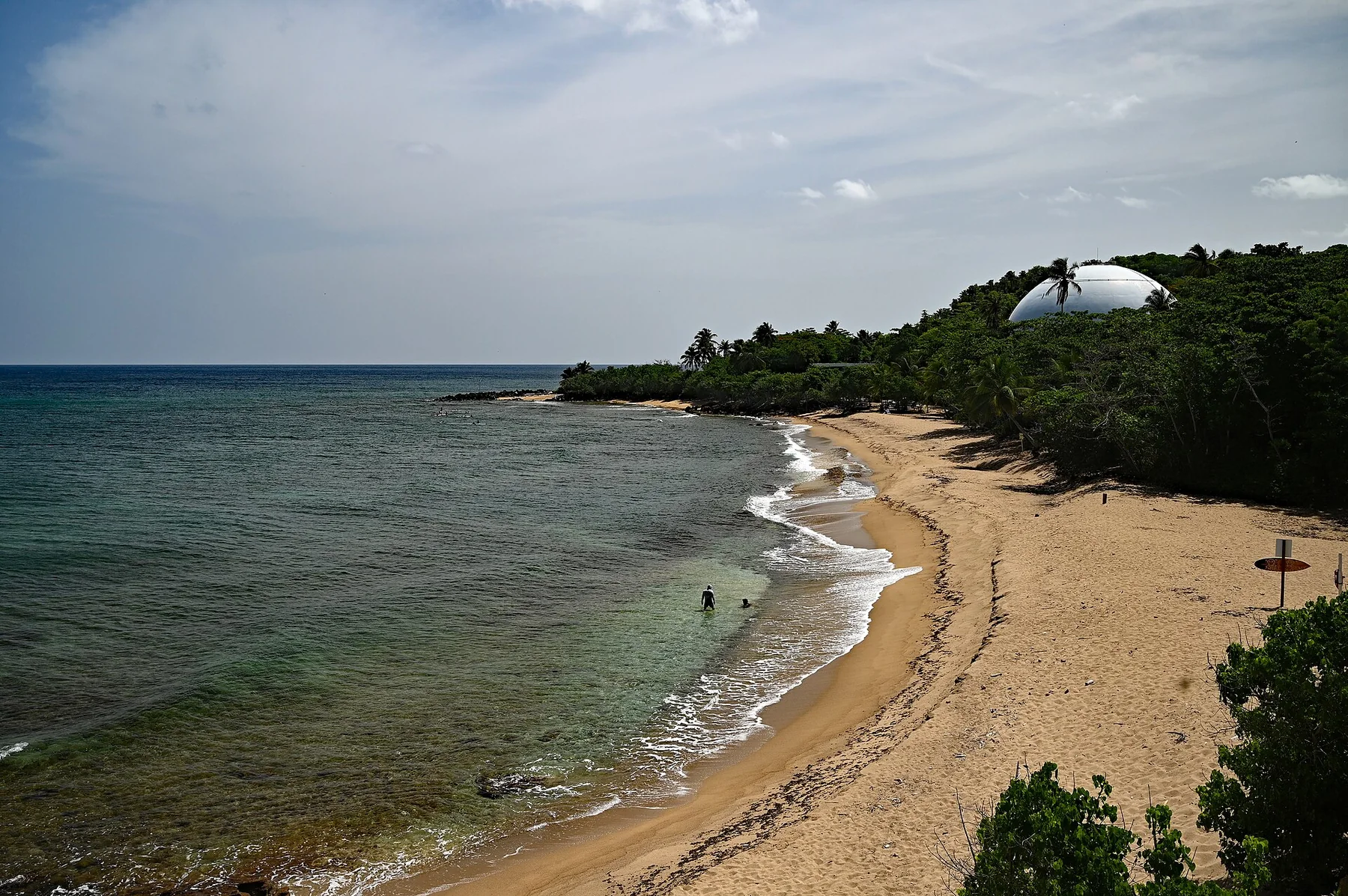 Domes Beach and coastline in Rincón, Puerto Rico
