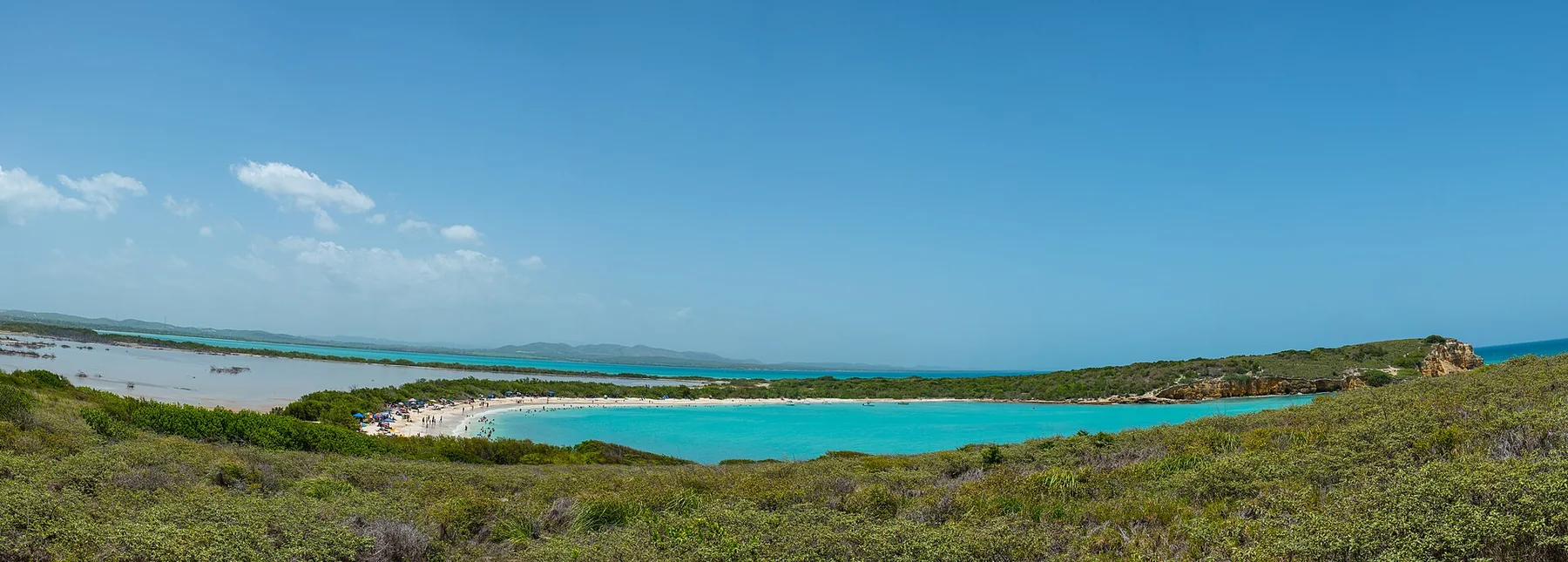 Panoramic view of La Playuela in Cabo Rojo, Puerto Rico